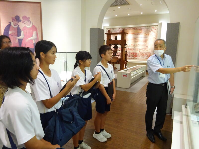 コレジヨ館でも説明してもらいました！