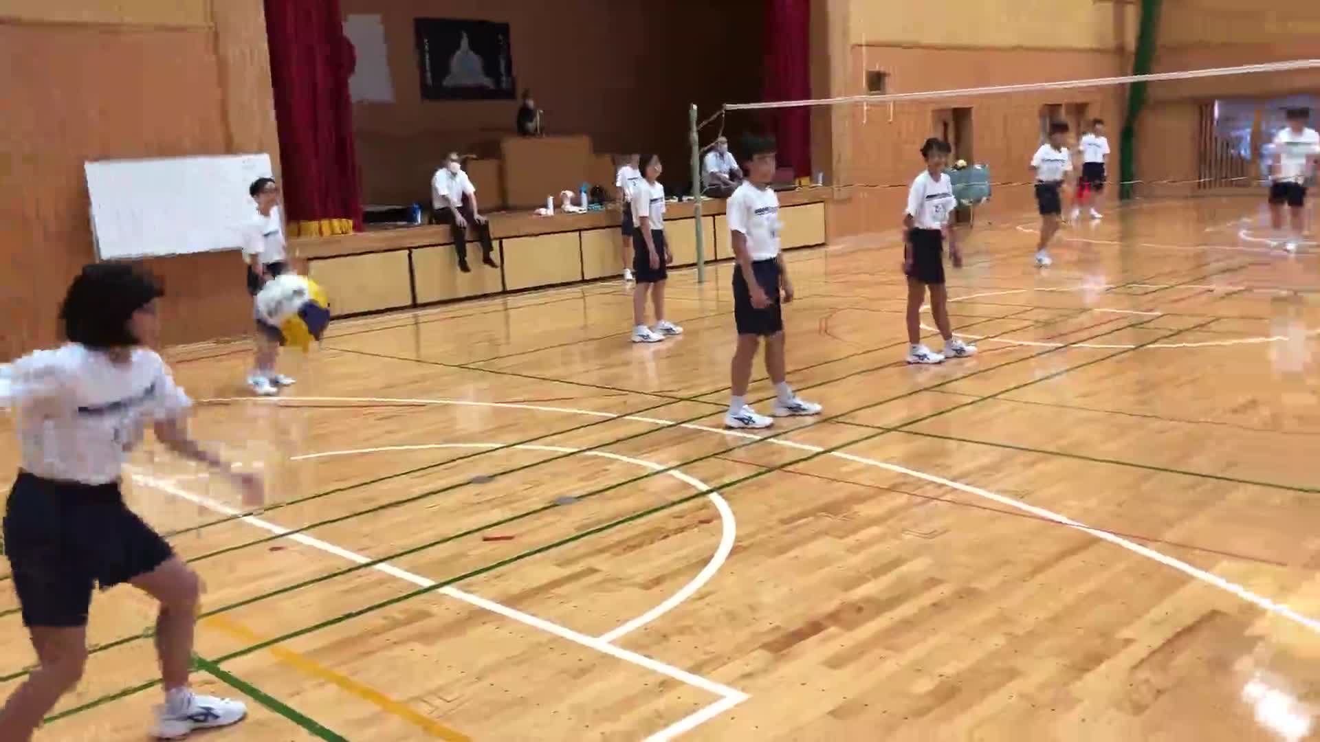 クラスマッチ（バレーボール）４