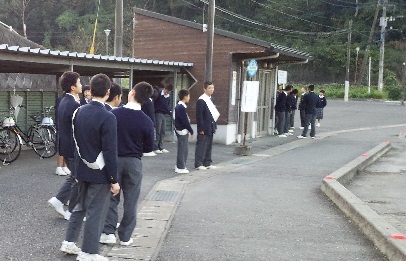 たすきでアピール