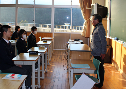 講話の様子 講話の様子