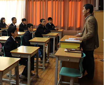 講話の様子 講話の様子