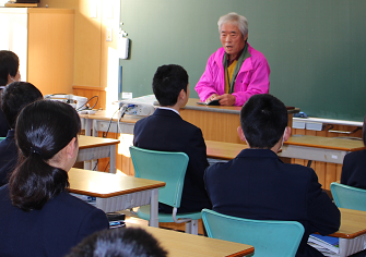 講話の様子 講話の様子