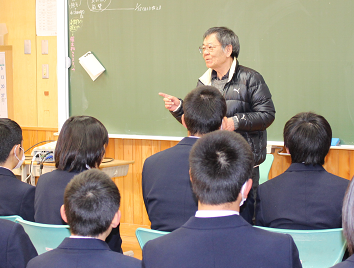 講話の様子 講話の様子