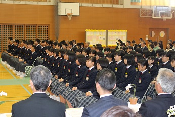 入学式のようす2 入学式のようす2