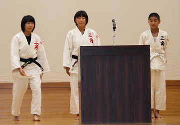 柔道部は個人戦に参加 柔道部は個人戦に参加