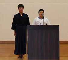 剣道部は個人戦参加 剣道部は個人戦参加