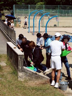 水まき水まき