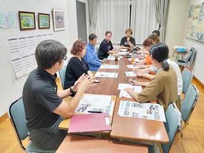 会議中