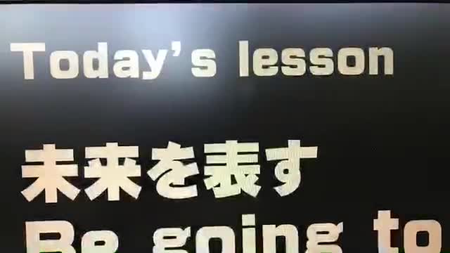 ２年生英語　P.19 Unit2 未来を表す be going to の動画ファイル