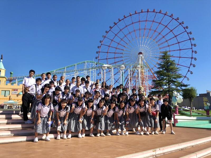 校長室から 高森町立高森中学校