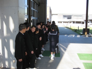 学校のようす 高森町立高森中学校