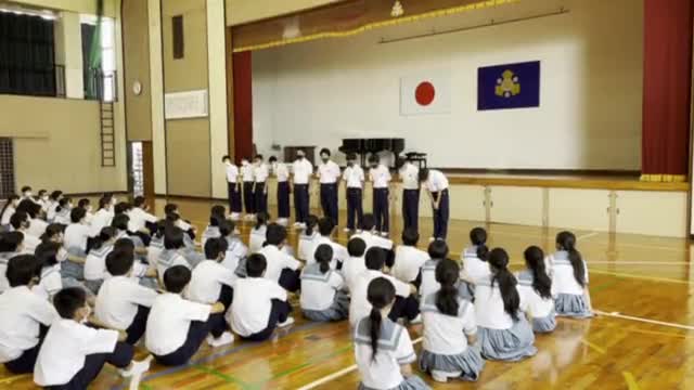中体連推戴式（男子ソフトテニス部）