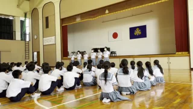 中体連推戴式（女子ソフトテニス部）