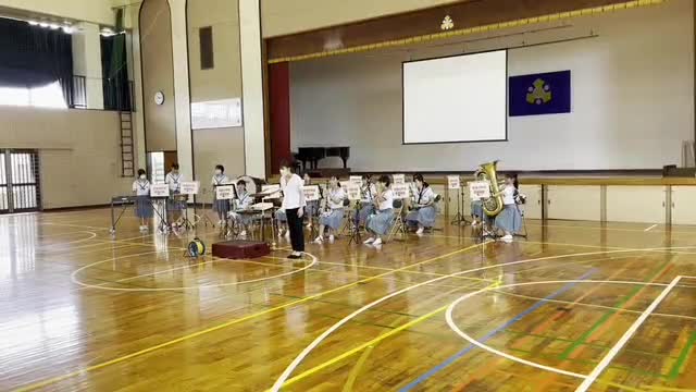 吹奏楽部コンクール前演奏会