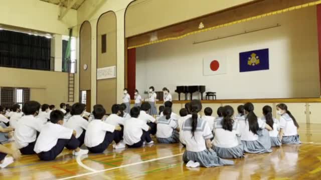 中体連推戴式（女子バレー部）