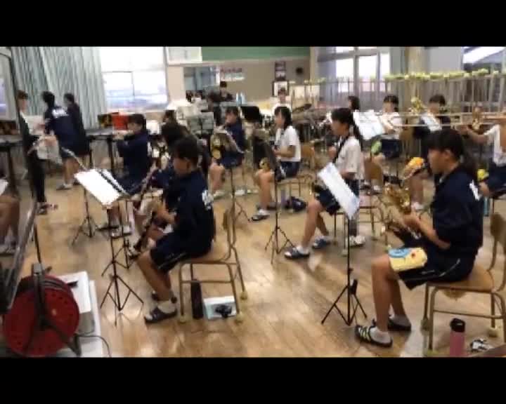 吹奏楽部練習