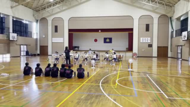 吹奏楽部最後の調整(短編）｝