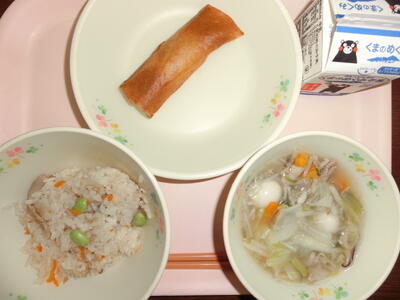 今日の給食
