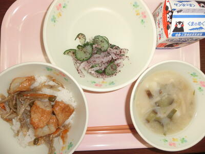 今日の給食