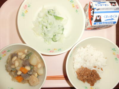 今日の給食