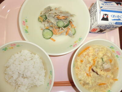 今日の給食