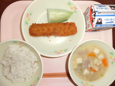 今日の給食