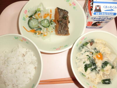 今日の給食