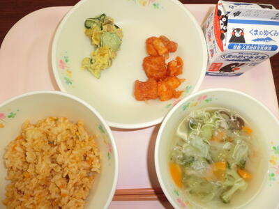 今日の給食