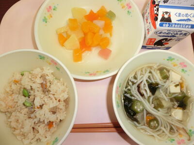 今日の給食
