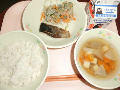 今日の給食