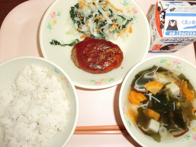 今日の給食