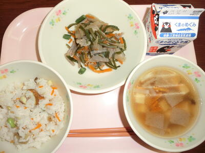 今日の給食
