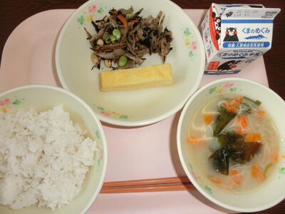 今日の給食