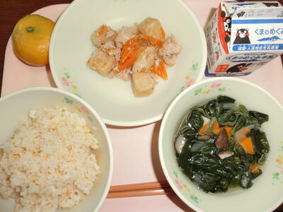 今日の給食
