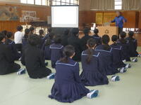 全校学活（生活面について）