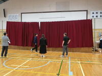 ステージ（舞台）の完成