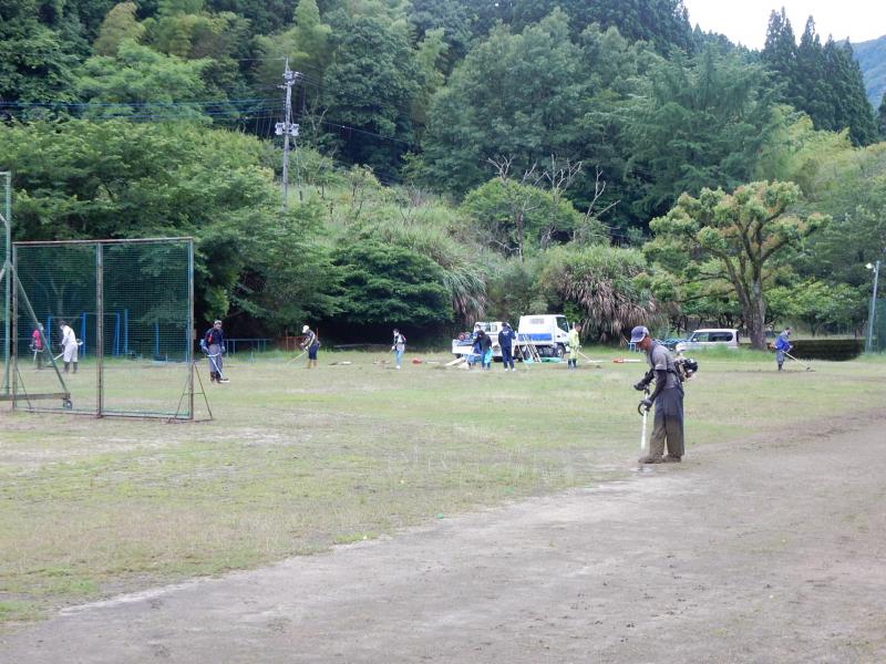 作業開始です
