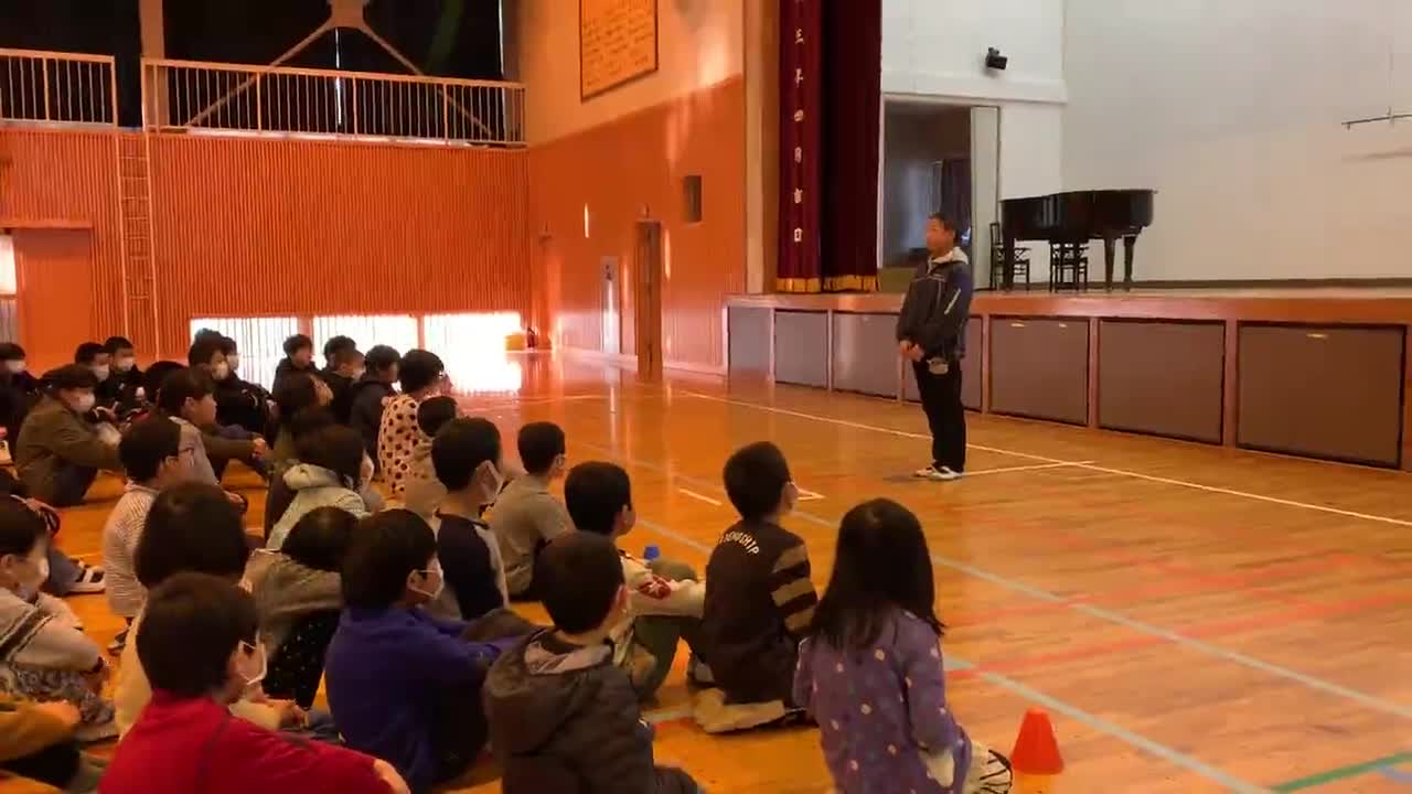 学園生集会〜運営委員長から