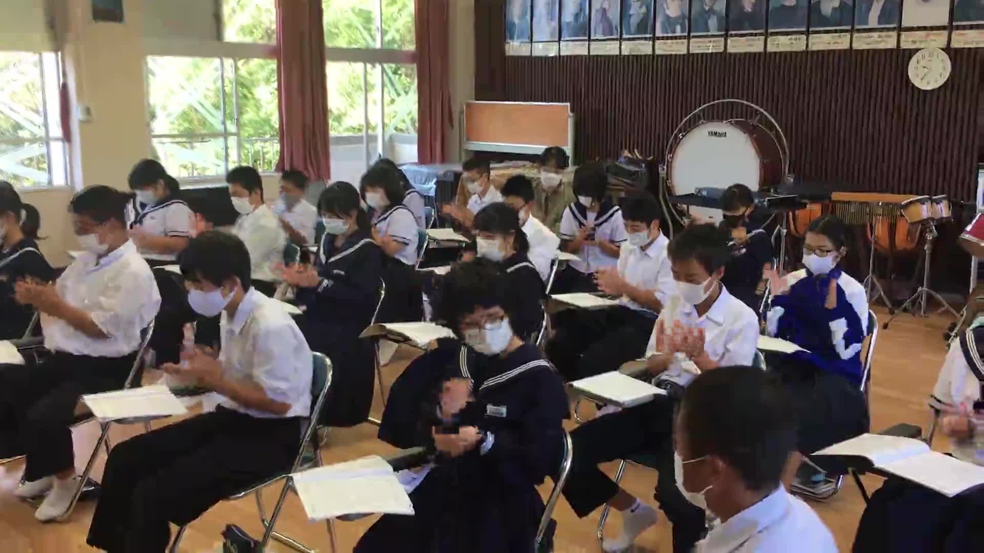 １年リズムアンサンブル(2020/10/6)