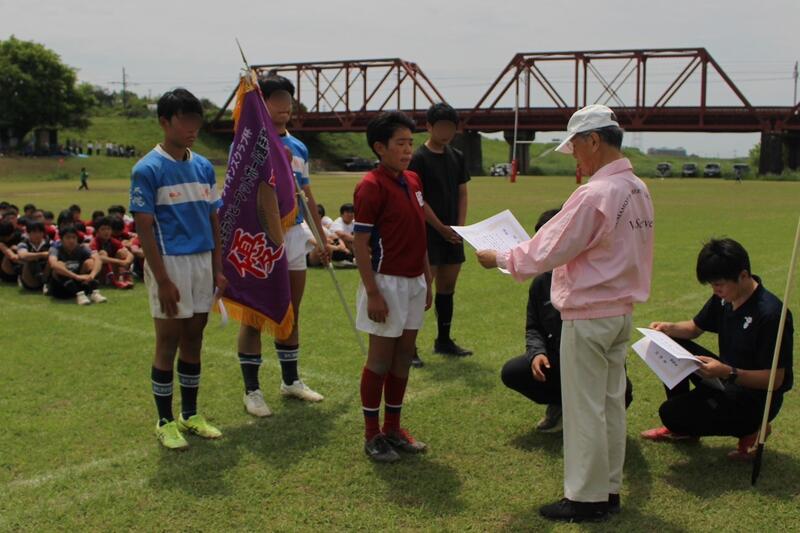 中学校の部優勝表彰