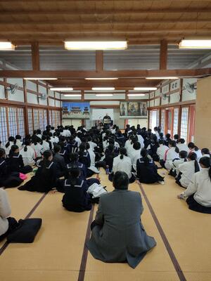 ありがたい法話を聞きました